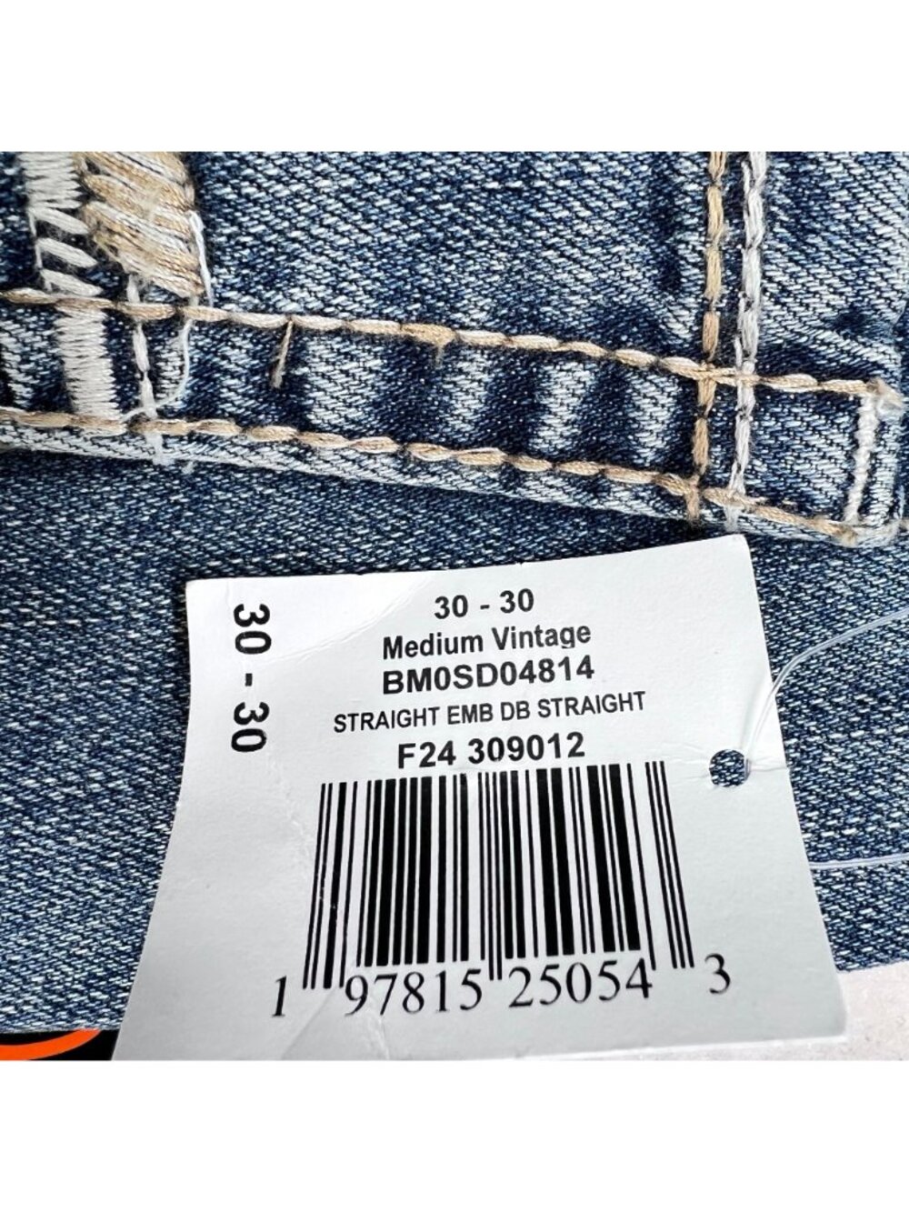 NWT Rock & Roll Jeans Mens Double Barrel Straight Boot 30x30 Relaxed Fit Denim - Picture 7 of 16